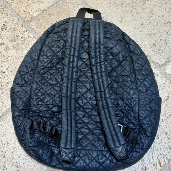 MZ Wallace Quilted Black Metro Backpack Deluxe - Picture 3 of 7